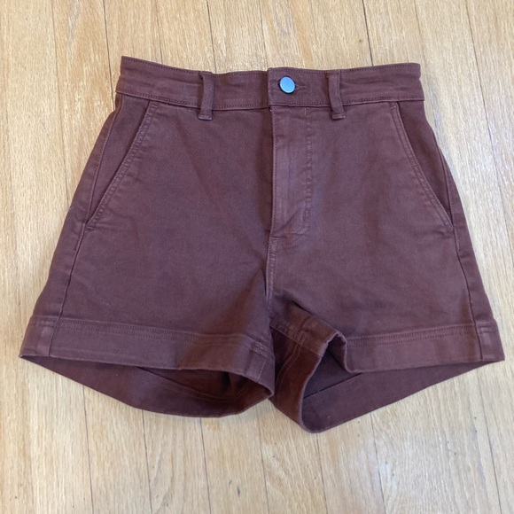 Everlane shorts in redwood color, size 0 - Picture 1 of 12